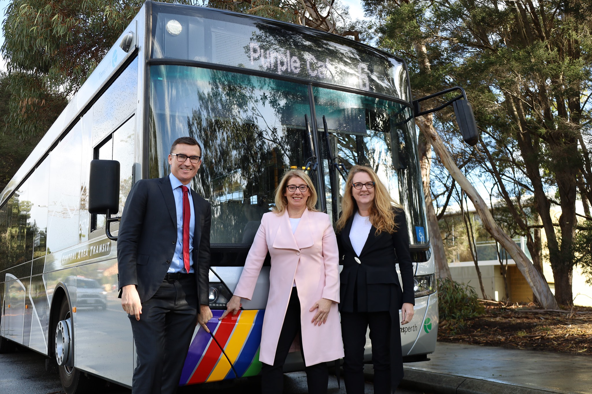Purple Cat providing free travel to UWA, Perth Children's Hospital and Sir Charles Gairdner Hospital Main Image